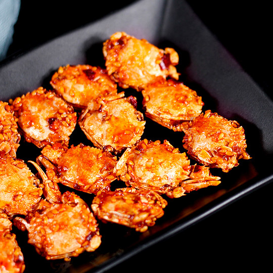 Spicy crab snacks, a nostalgic childhood treat to satisfy cravings