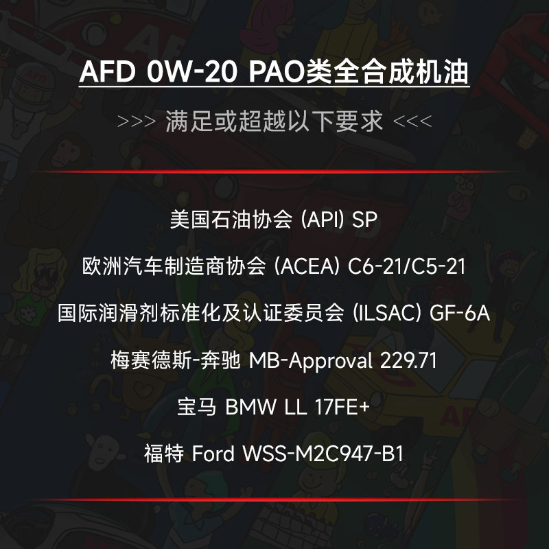 AFD Aide Motor Oil SPC6 Mercedes-Benz and BMW