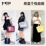 Японская сумка для боли с лентой WEGO S, ручная шелковая сумка «Император» для девочек, повседневная дорожная сумка, двумерная барная сумка