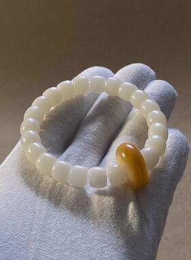 2026原籽白玉菩提根手串手链星月菩提子凤眼手持老型金刚佛珠男女