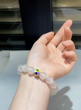 2026变色海云母手串小众简约百搭时尚精致手链高级感女