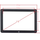 Цифровая электронная фоторамка, постер, литиевые батарейки, 12 дюймов