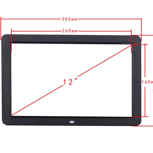 Цифровая электронная фоторамка, постер, литиевые батарейки, 12 дюймов