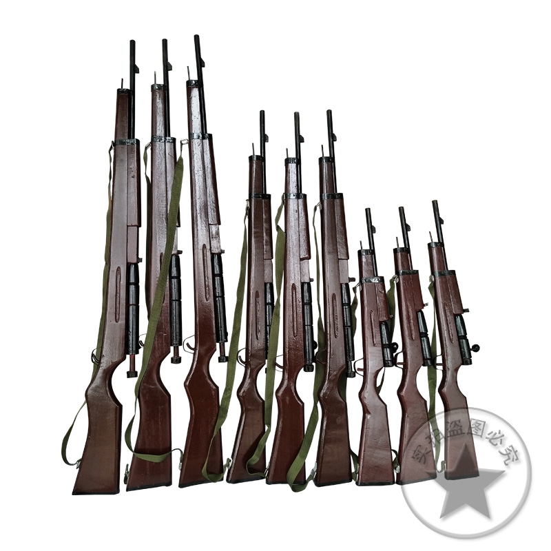 舞台影视道具木质三八大盖步枪八路军长枪戏剧新四军红军武器刺刀 - 图3