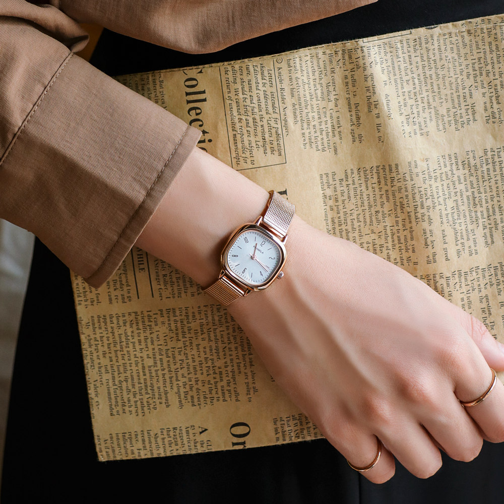 小众轻奢女士女款名牌正品简约手表 番米拉国产腕表