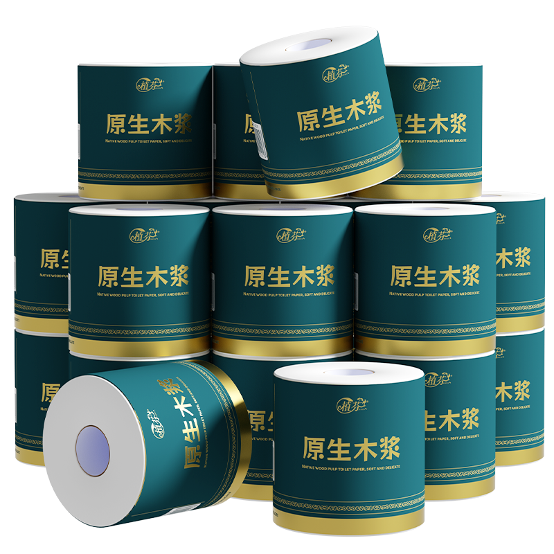 植芬卫生纸卷筒纸大卷有芯卷纸学生宿舍厕所纸巾家用木浆实惠装,淘宝优惠券,粉丝福利购,淘宝优惠卷