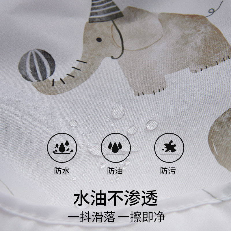 宝宝罩衣围兜儿童女宝宝吃饭婴儿辅食饭兜反穿防水防脏围裙秋冬季,淘宝优惠券,粉丝福利购,淘宝优惠卷