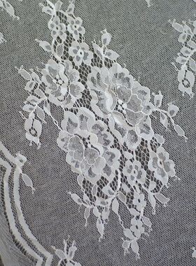 高档婚纱礼服蕾丝窗帘装饰布料