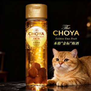 【新款】CHOYA俏雅蝶矢优选金标本格梅酒日本进口至极梅酒青梅酒