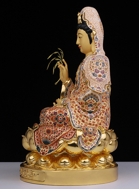 摆件供奉佛像宜康源黄铜