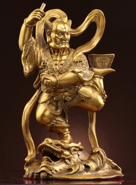魁星点斗独占摆件鳌头金榜题名