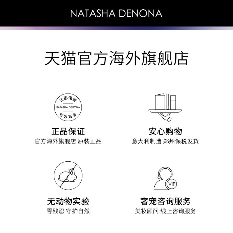 NATASHA DENONA迷你5色眼影盘小盘大地色mini珠光哑光官方正品 - 图3