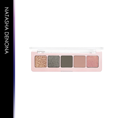 NATASHA DENONA官方正品迷你5色眼影盘经典配色多彩妆容小巧便携#