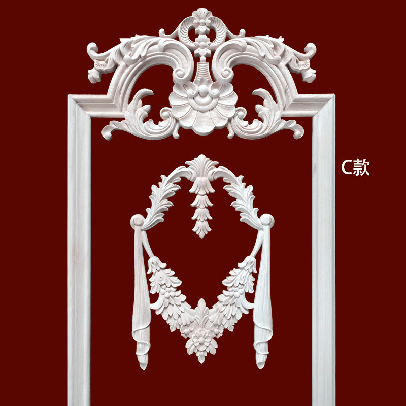 欧式实木角花木雕花装饰贴花弯头角花接头指甲线木线条东阳木雕,淘宝优惠券,粉丝福利购,淘宝优惠卷