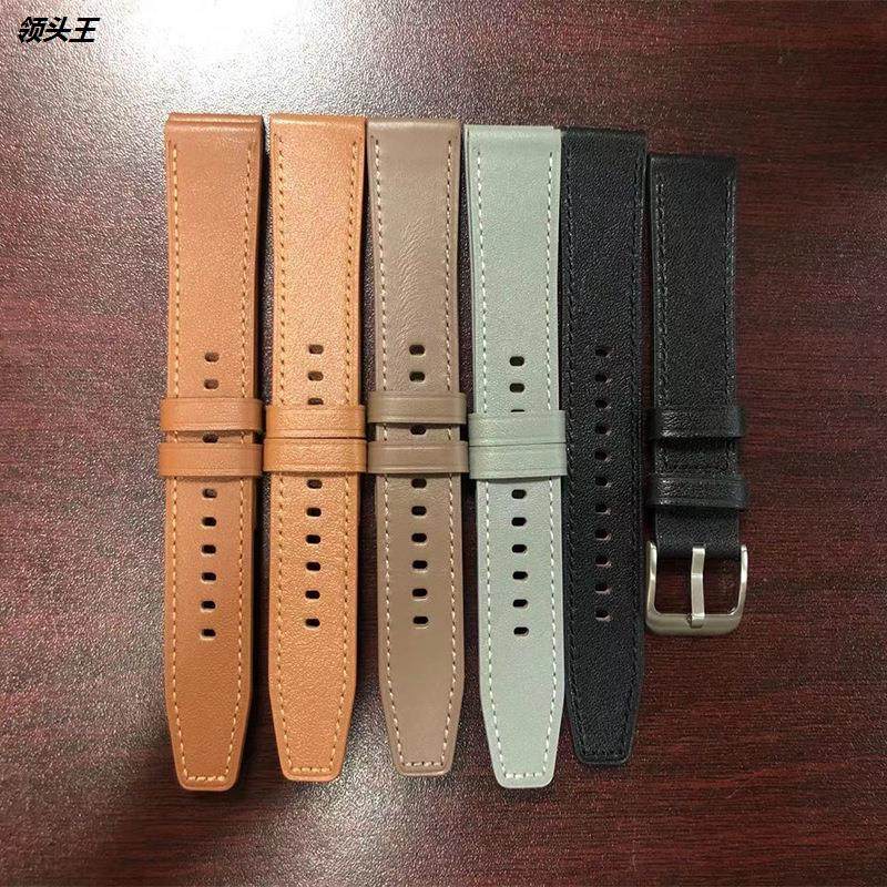 适用于华为watch 3表带新款华为手表表带头层真皮华为watch3表带