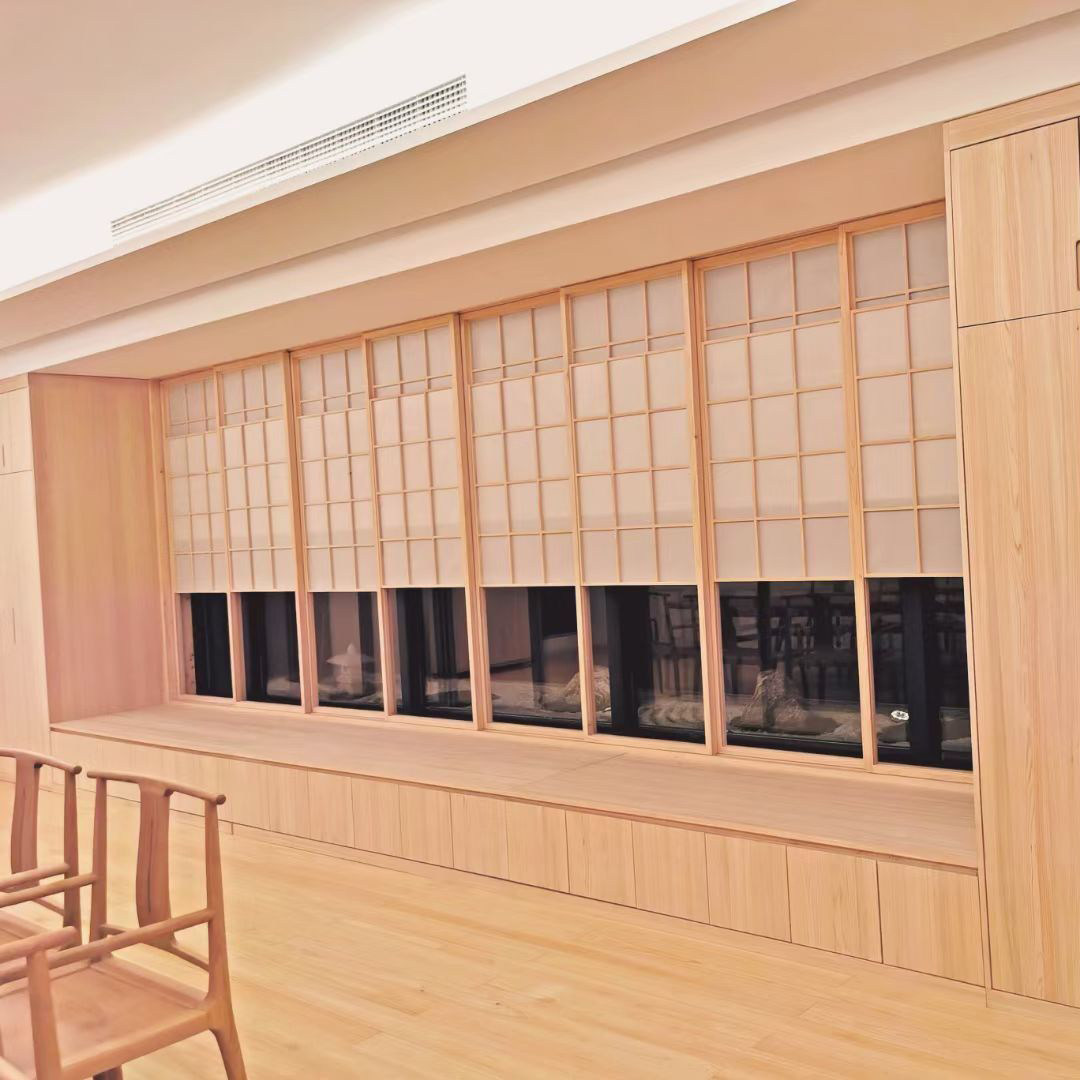 日式障子门和室格子窗榻榻米推拉移门塌塌米樟子