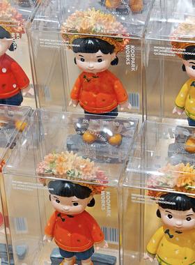 国潮簪花大赏 泉州浔埔惠安女可爱摆件桌面手办礼物旅游纪念品