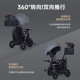 German Qplay baby tricycle 1-3-6 years old baby bicycle lightweight foldable nova tricycle stroller