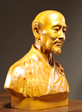 崖柏弘一法师现代中式风工艺品