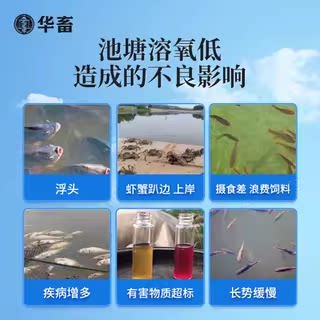 华畜增氧颗粒水产养殖粒粒氧制氧增氧片钓鱼鱼塘过碳酸钠鱼池缺氧 - 图1