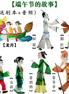 卡通寓言三只小猪与狼皮