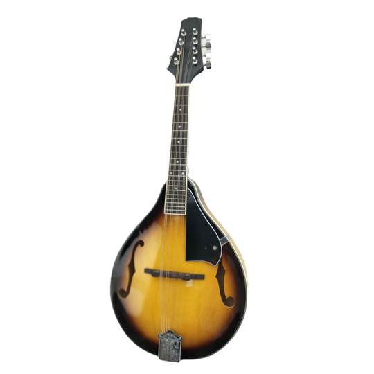 Tibetan national musical instrument mandolin sunset color black eight-string mandolin western musical instrument mandala guitar