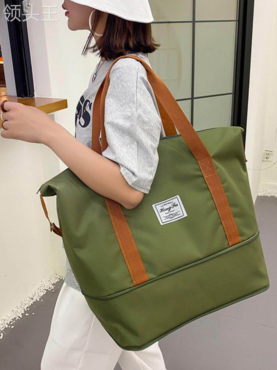 女大容量短途手提待产收纳袋旅行包 粤仙味待产包