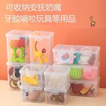 Tooth Gum Containing Box Baby Small Mushroom Match Monkey Baby Pacifier Nibble Play Box Manhattan With Dust Resistant Storage Ball
