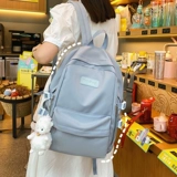 Ранец, японская сумка через плечо, вместительный и большой рюкзак, для средней школы