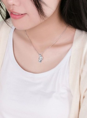 名侦探柯南项链幸运石二次元动漫周边怪盗基德魔术项链吊坠锁骨链