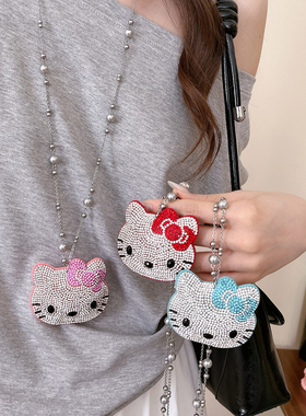 Luuki原创满钻音符kt项链