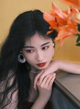 港风复古摩登耳环女高级感显瘦