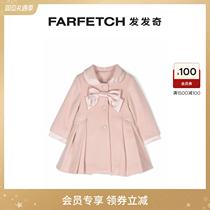 Lapin House Childlike butterfly knot details pleated wool jacket FARFECH hair chic