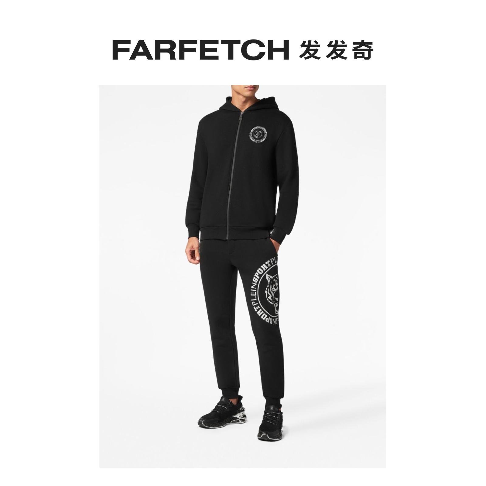 [Final Sale]Plein Sport男士Tiger logo印花平纹针织运动套装FAR - 图1