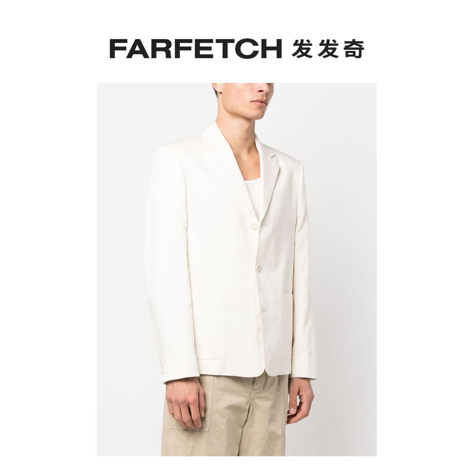 Filippa K男士单排扣西装夹克FARFETCH发发奇