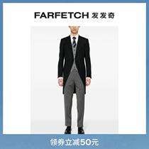 Canali mens single row of buttoned wool suits FARFETCH Fat Chic