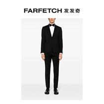 Emporio Armani Amari mens first cut wool single-row buttoned suit suit FARFETCH Hair chic