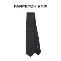 Moschino mens loving embroidery genuine silk tie FARFETCH Fat Chic