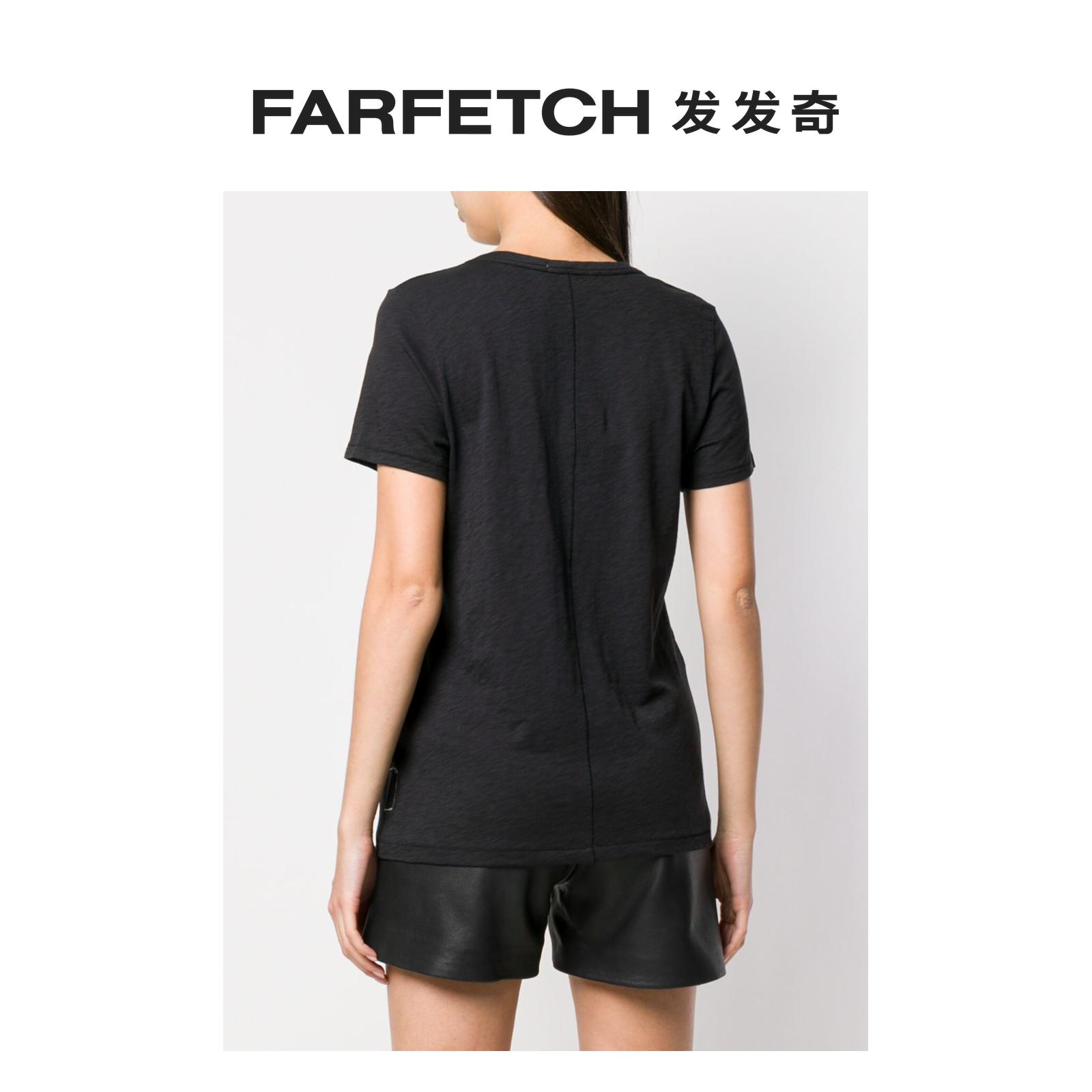 Rag&Bone女士v领T恤FARFETCH发发奇