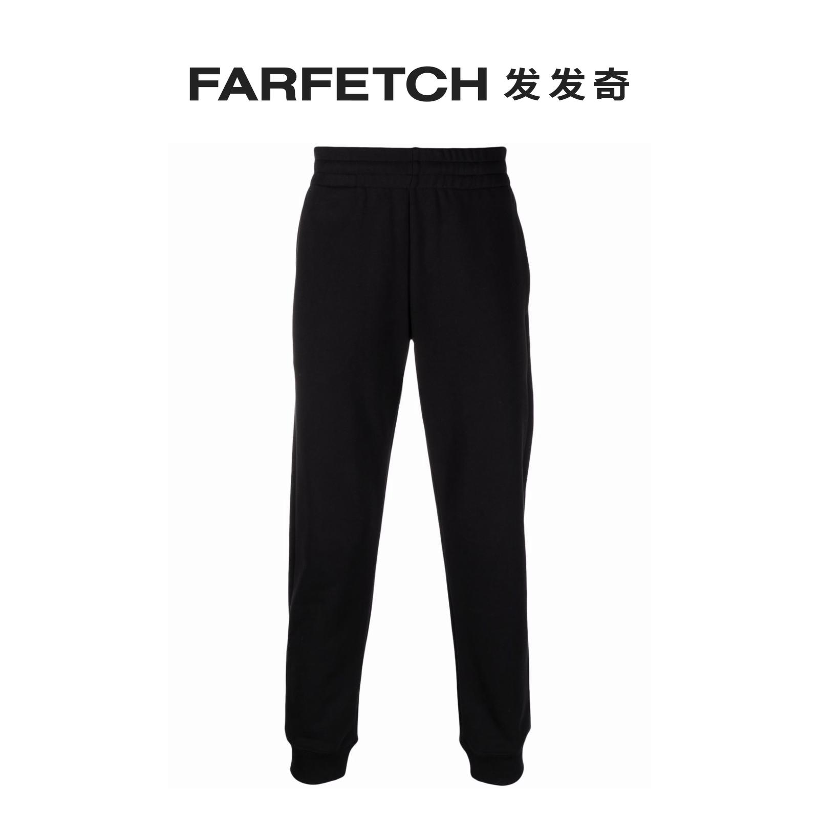 [Final Sale]Moschino男士莫斯奇诺 logo标牌运动裤FARFETCH发发 - 图0