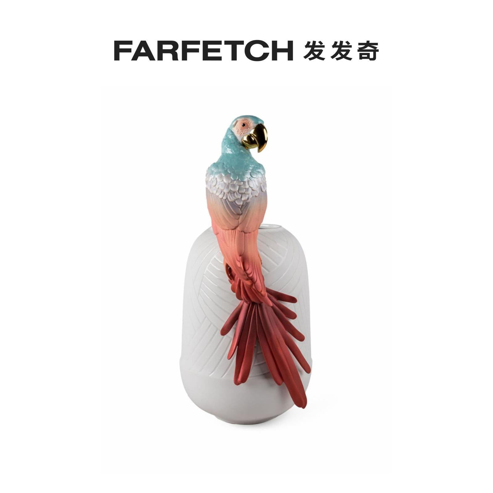 Lladró Macaw飞鸟陶瓷花瓶（56厘米）FARFETCH发发奇-图2