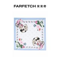 Monnalisa child clothing Minnie Mouse printed scarves FARFETCH hair chic
