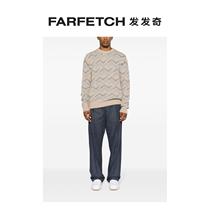 Missoni mens zigzag pattern knit Western pants FARFETCH Fitting chic