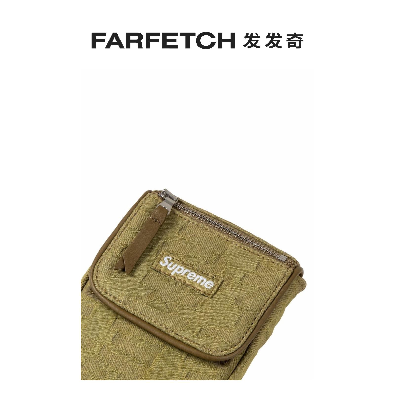 Supreme男女通用方形logo胸包FARFETCH发发奇