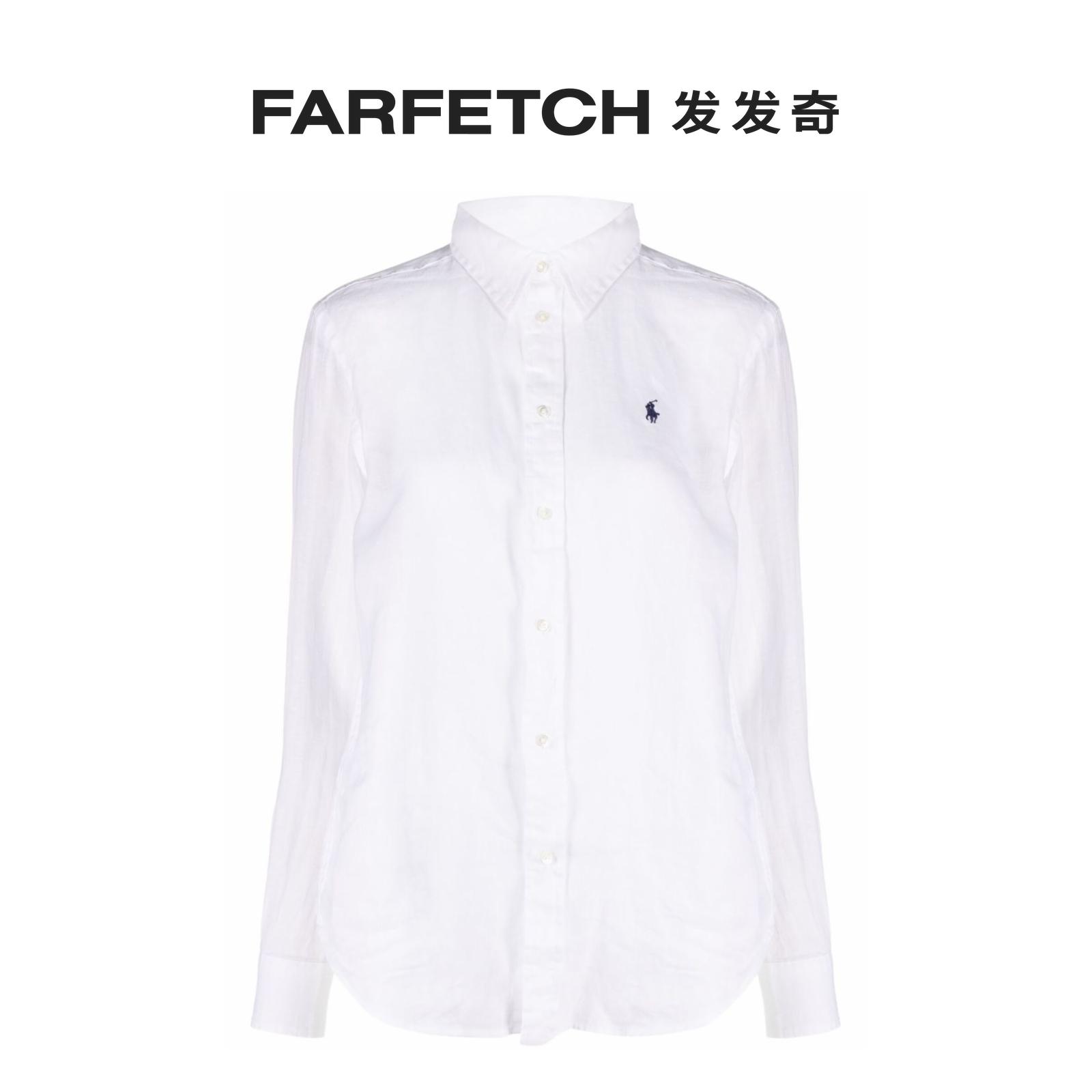 Polo Ralph Lauren女士Polo Pony 亚麻衬衫FARFETCH发发奇