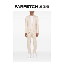 Karl Lagerfeld Mens Drive Single-row buttoned suit FARFETCH Hair Chic