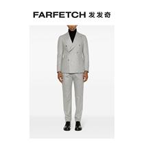 Tagliatore mens tip double-row buttoned suit suit FARFETCH hair chic