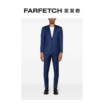 Canali mens single row of buttoned wool suits FARFETCH Fat Chic