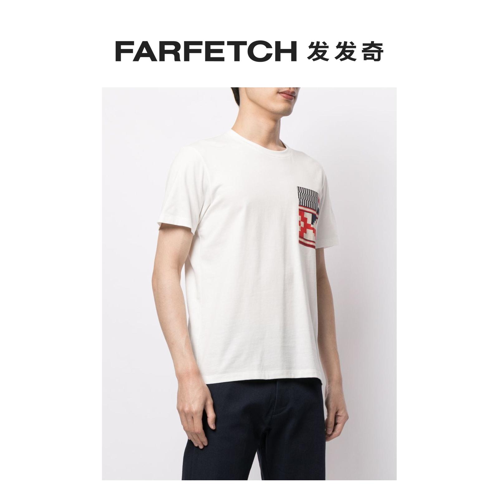 [Final Sale]Ports V男女通用logo几何印花T恤FARFETCH发发奇 - 图2