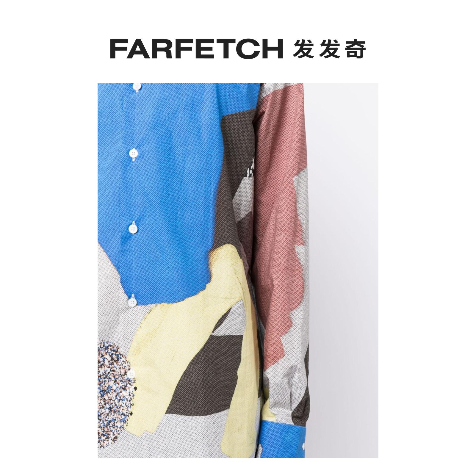 [Final Sale]Paul Smith男士Rug 印花棉衬衫FARFETCH发发奇 - 图3